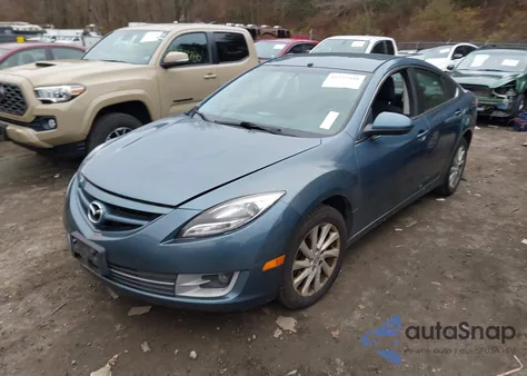 2012 Mazda Mazda6 I Touring z USA, uszkodzony, nr VIN 1YVHZ8DH6C5M36618